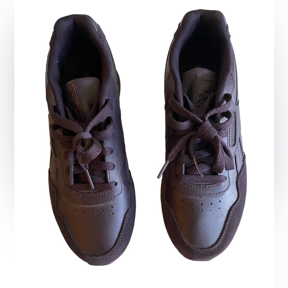 New Reebok Plum Maroon Brown Classic Old School Women's Sneaker Size 7